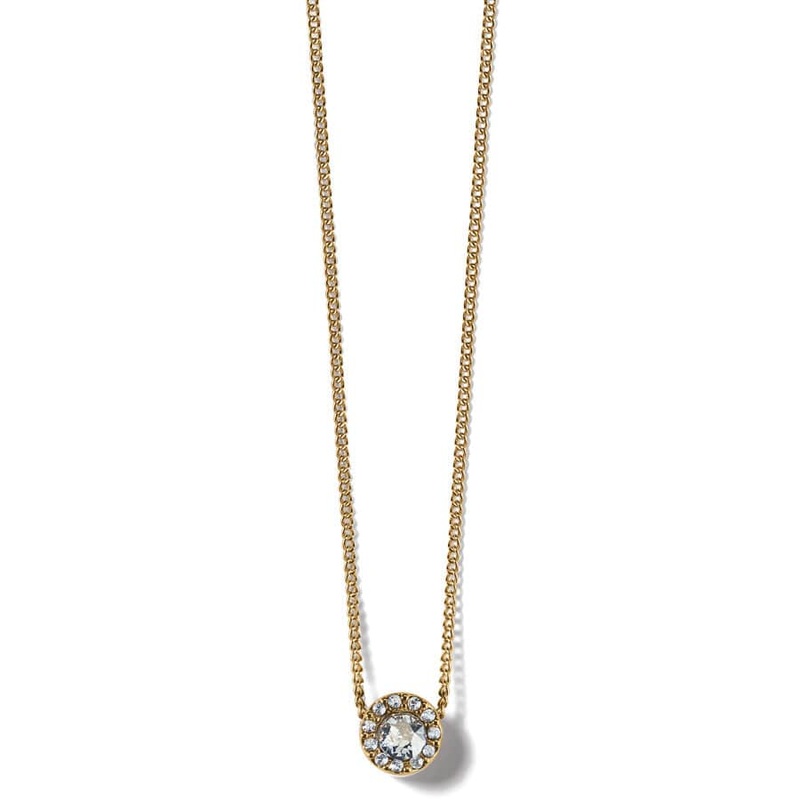 Brighton Illumina Solitaire Necklace -Gold