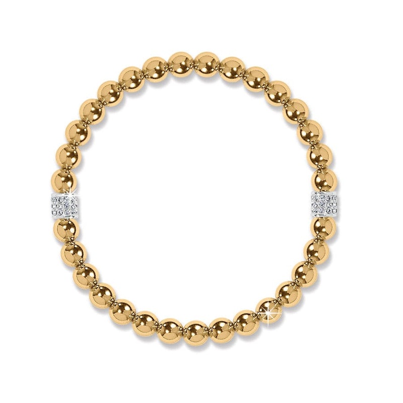 Brighton Meridian Petite Stretch Bracelet -Gold