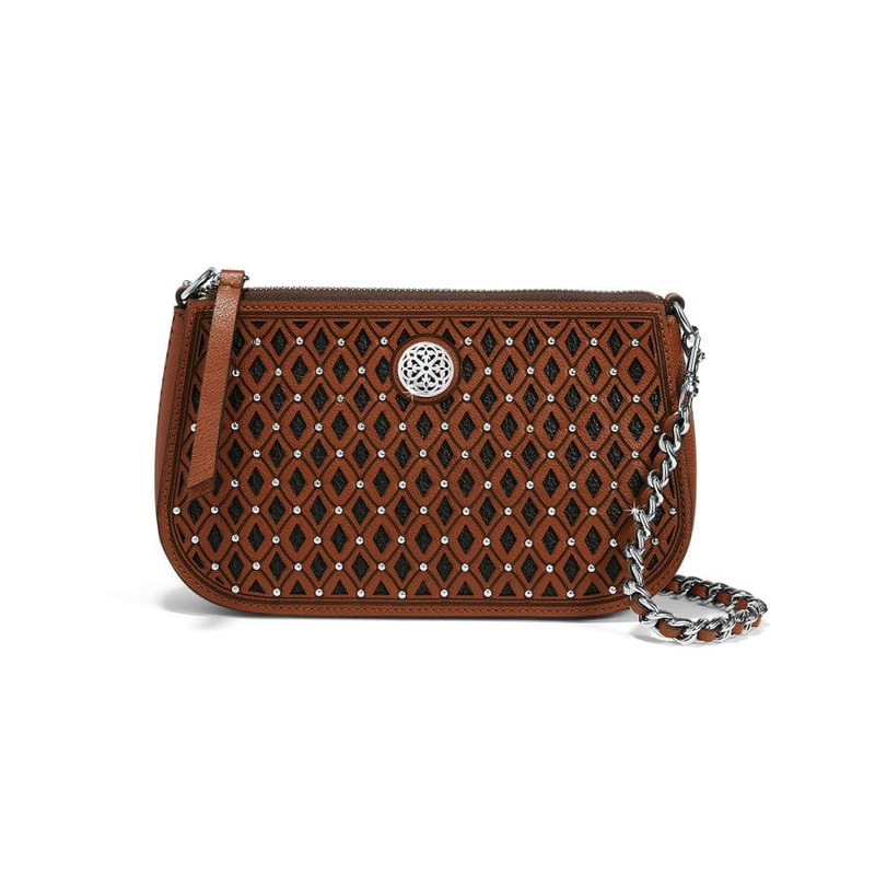 Brighton Sera Mini Cross Body Bag -Russet