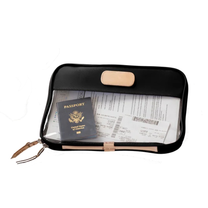 Jon Hart Clear Folio -Black