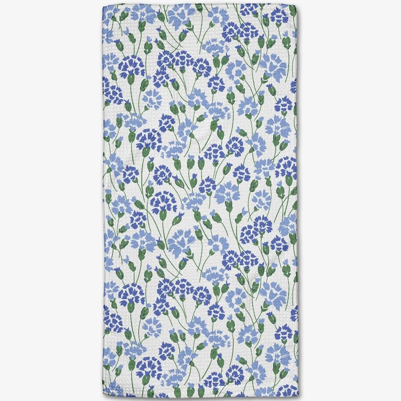 Geometry Bar Towel -Carnation Fields