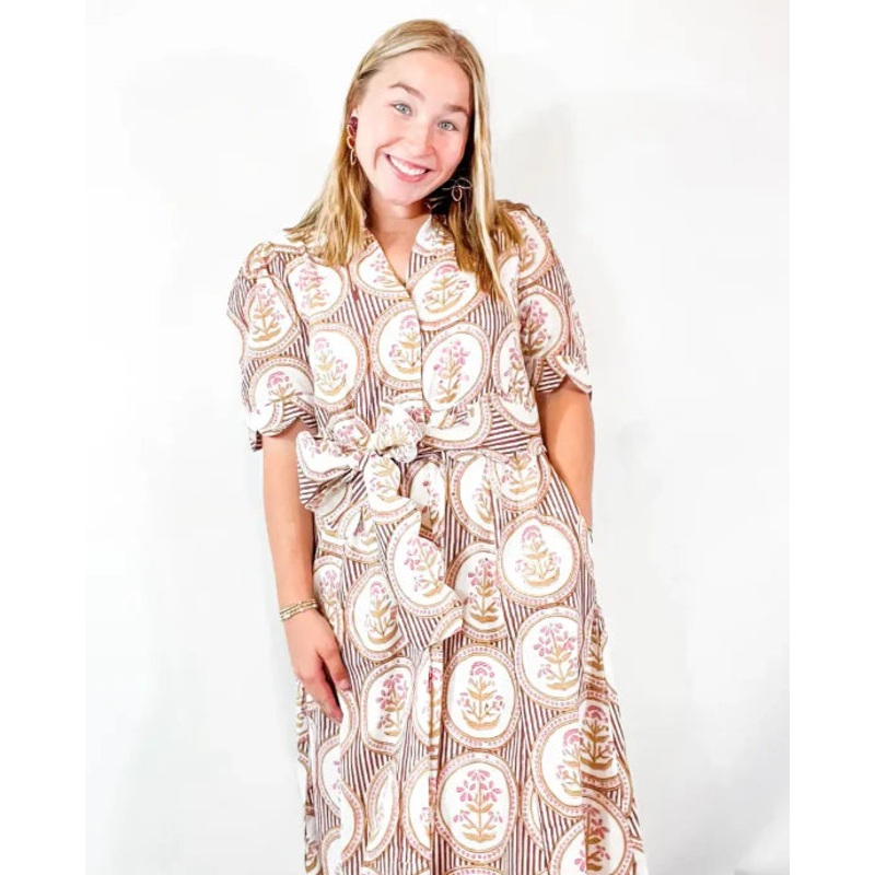 Medallion Floral Grace Dress|Medium|Large|XLarge