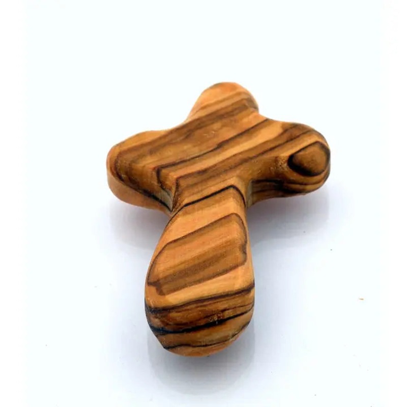 Olive Wood Comfort Cross