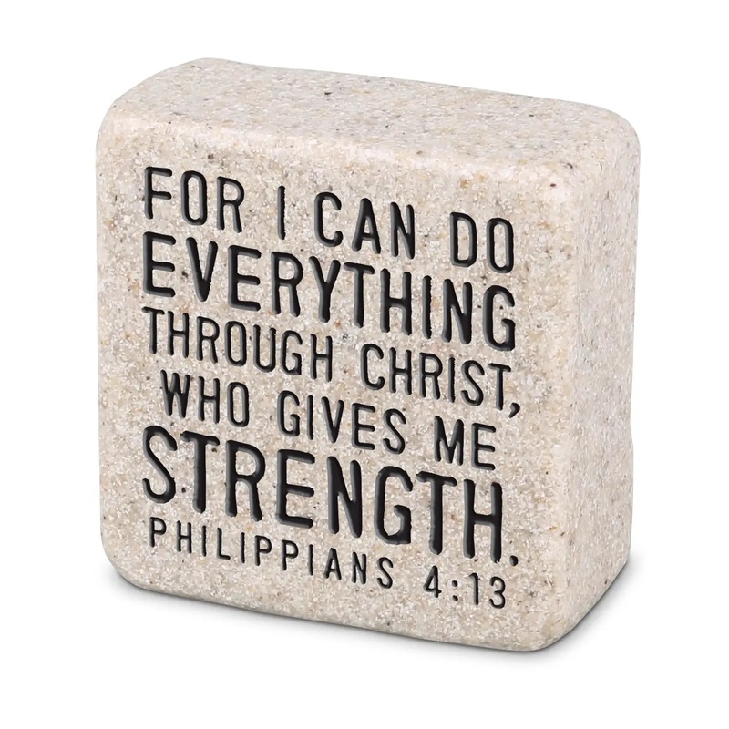 Scripture Stone -Everything Through Christ