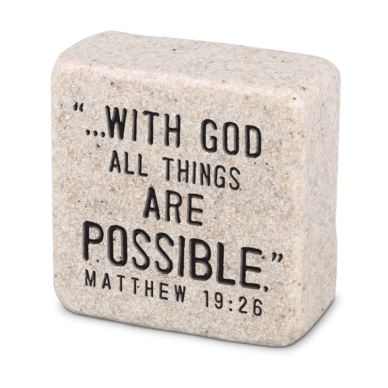 Scripture Stone -Faith
