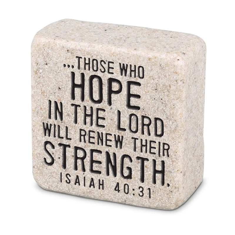 Scripture Stone -Hope