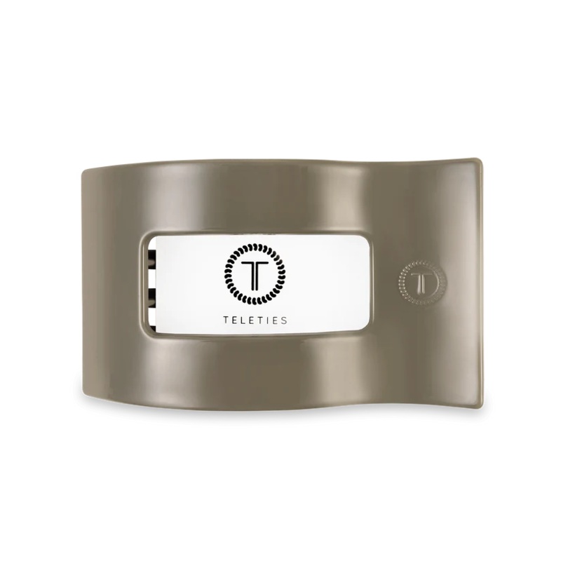 Teleties Flat Rectangle Clips -Sage It Ain’t So