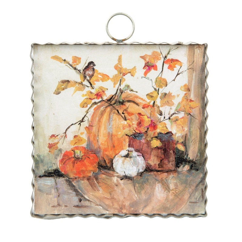 Gallery Collection Pumpkins and Robins