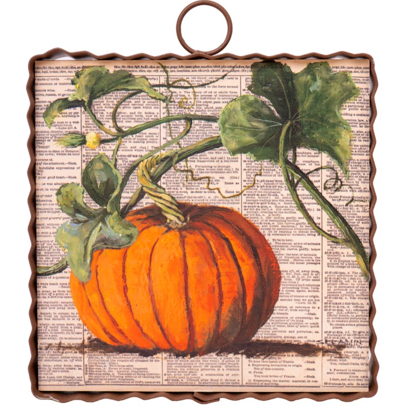Gallery Collection Words Pumpkin