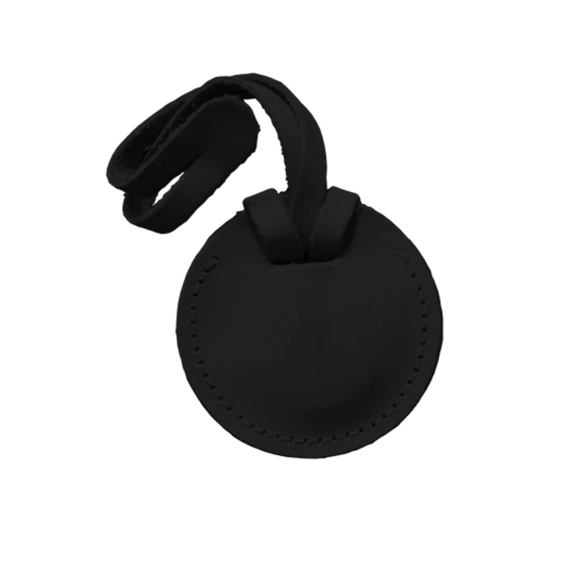 Jon Hart Treasure Tag -Black Leather