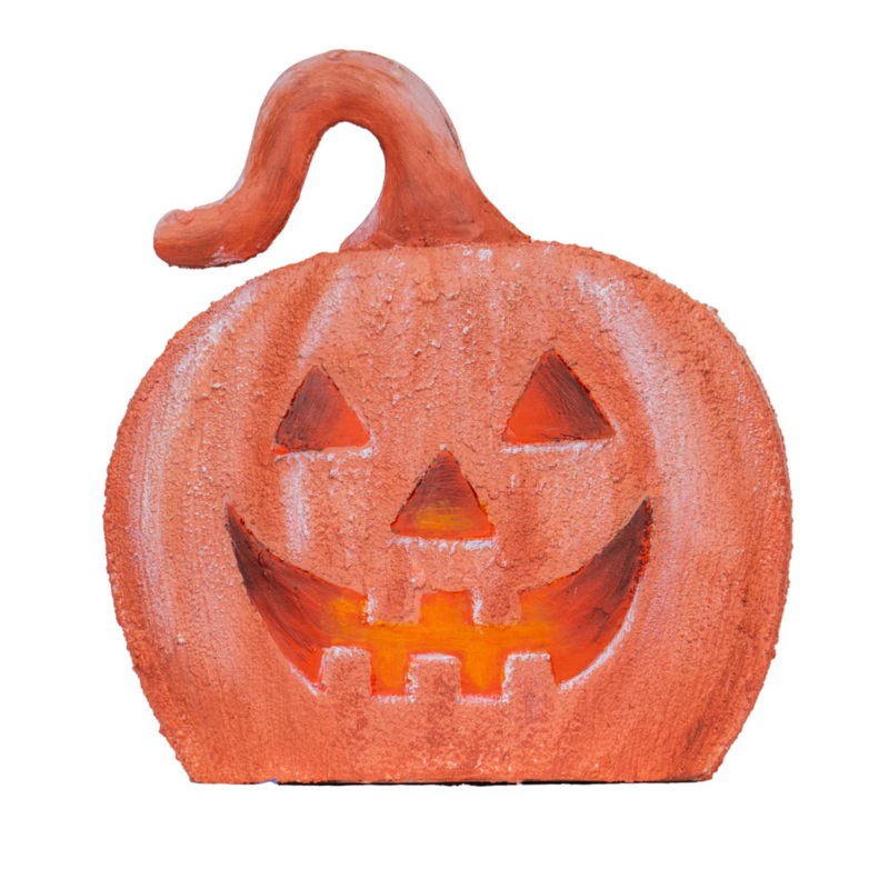 Mini Terracotta Jack O Lantern