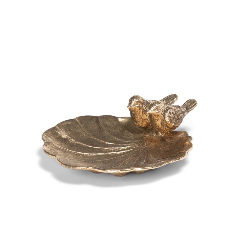 Gilded Perch Jewelry Dish