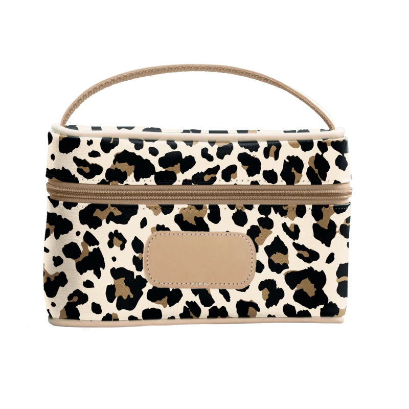 Jon Hart Mini Makeup Case -Leopard