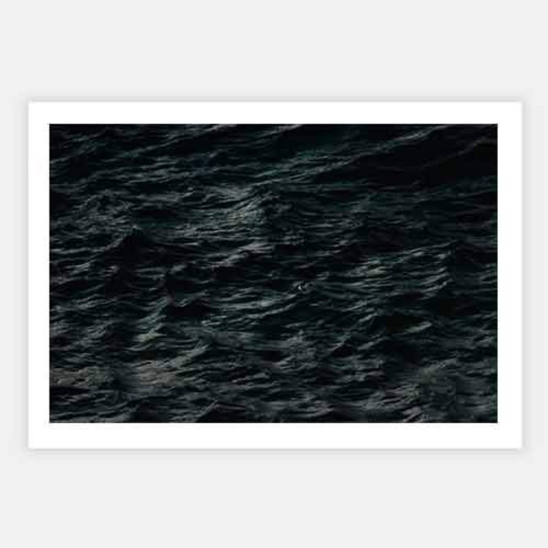 Sea Two|E – 500 x 760|F – 660 x 1000|G – 850 x 1300|Canvas|Photographic Paper|Rag Paper|None|Black|White|Scandi