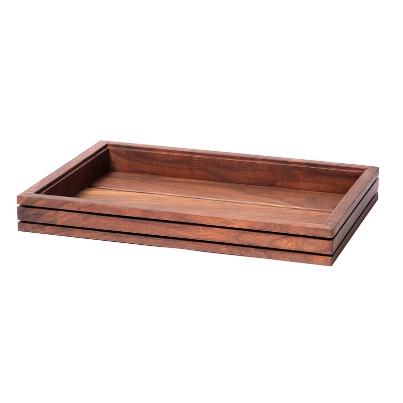 Walnut serving tray