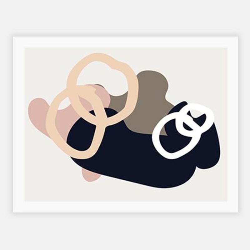 Blob I|C – 400 x 500|D – 500 x 600|E – 600 x 760|F – 760 x 1000|G – 1000 x 1300|Matt Photographic Paper|Canvas|None|Black|White|Scandi