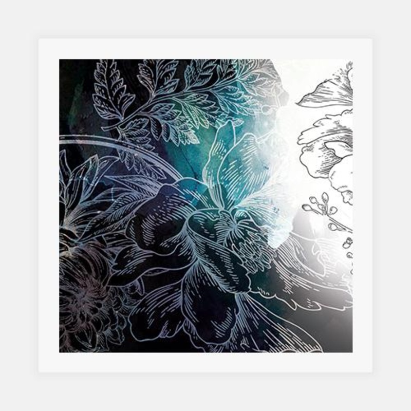 Burgeon IV|C – 400 x 500|D – 500 x 600|E – 600 x 760|F – 760 x 1000|G – 1000 x 1300|Matt Photographic Paper|Canvas|None|Black|White|Scandi