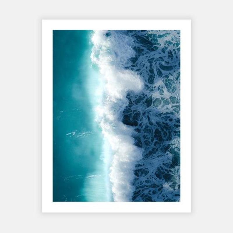 Crashing Waves|C – 400 x 500|D – 500 x 600|E – 600 x 760|F – 760 x 1000|G – 1000 x 1300|Matt Photographic Paper|Canvas|None|White|Black|Scandi