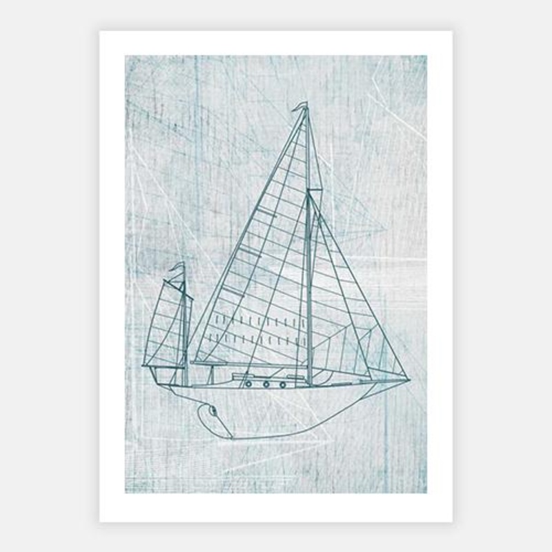 Danielas Sailboat I|C – 400 x 500|D – 500 x 600|E – 600 x 760|Matt Photographic Paper|None|Black|White|Scandi