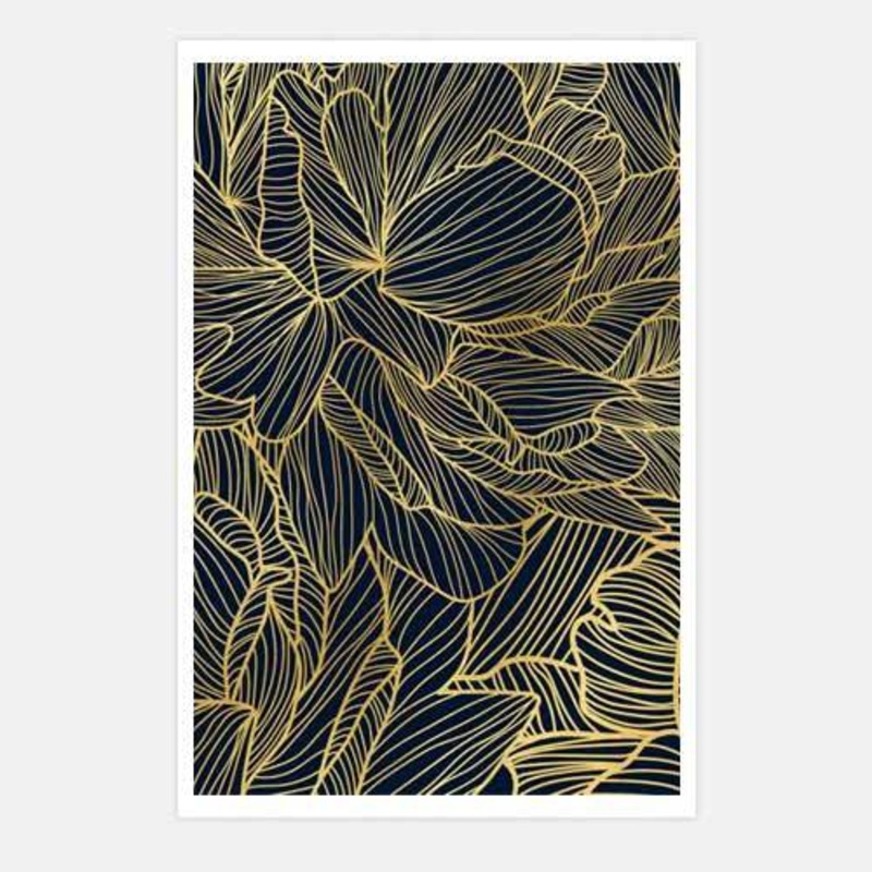 efflorescence-navy|C – 400 x 500|D – 500 x 600|E – 600 x 760|F – 760 x 1000|G – 1000 x 1300|Matt Photographic Paper|Canvas|None|Black|White|Scandi