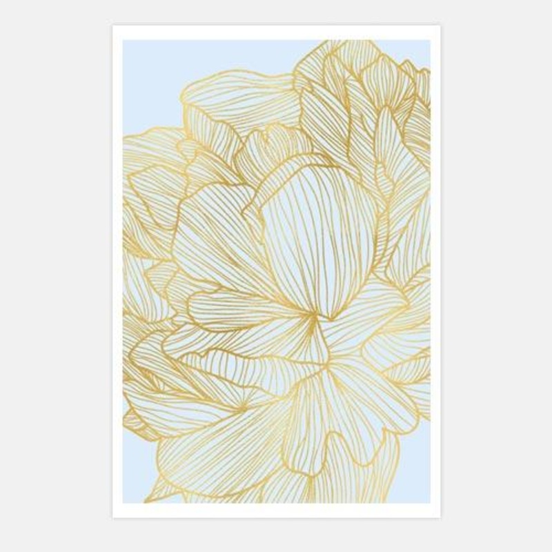 floret-blue|C – 400 x 500|D – 500 x 600|E – 600 x 760|F – 760 x 1000|G – 1000 x 1300|Matt Photographic Paper|Canvas|None|Black|White|Scandi