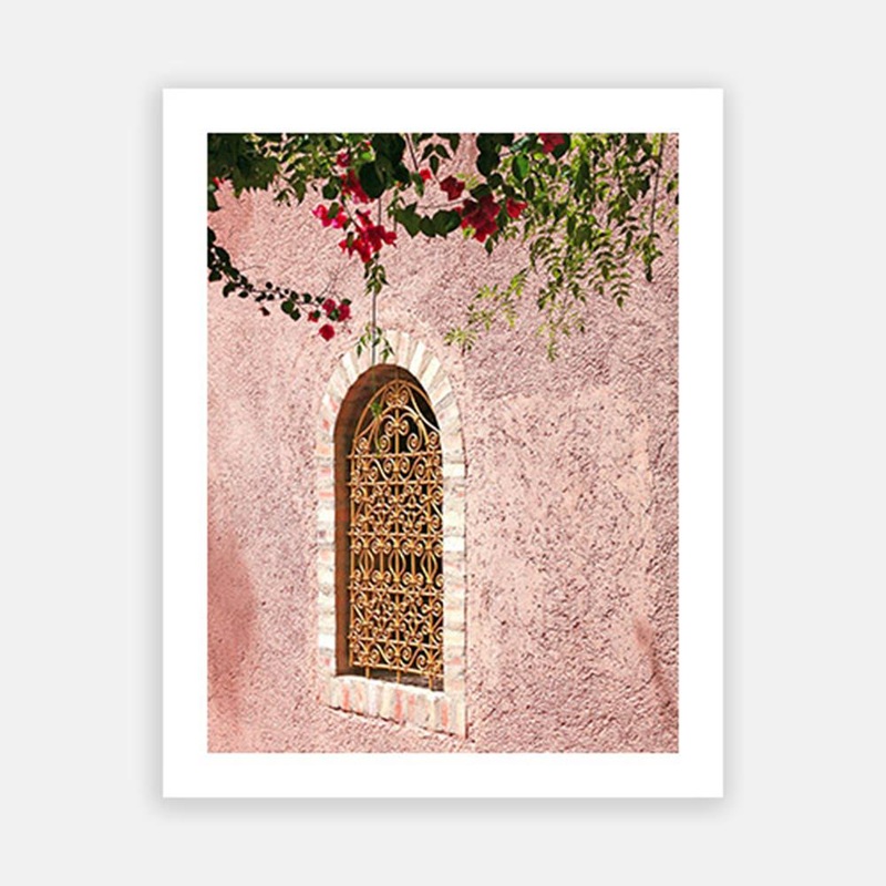 Moroccan Window|C – 400 x 500|D – 500 x 600|E – 600 x 760|F – 760 x 1000|G – 1000 x 1300|Matt Photographic Paper|Canvas|None|Black|White|Scandi