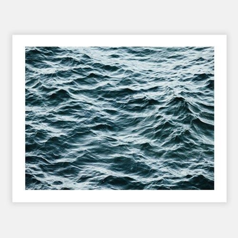 Sea 2|C – 400 x 500|D – 500 x 600|E – 600 x 760|F – 760 x 1000|G – 1000 x 1300|Matt Photographic Paper|Canvas|None|Black|White|Scandi