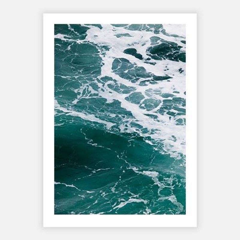 Sea 4|C – 400 x 500|D – 500 x 600|E – 600 x 760|F – 760 x 1000|G – 1000 x 1300|Matt Photographic Paper|Canvas|None|Black|White|Scandi