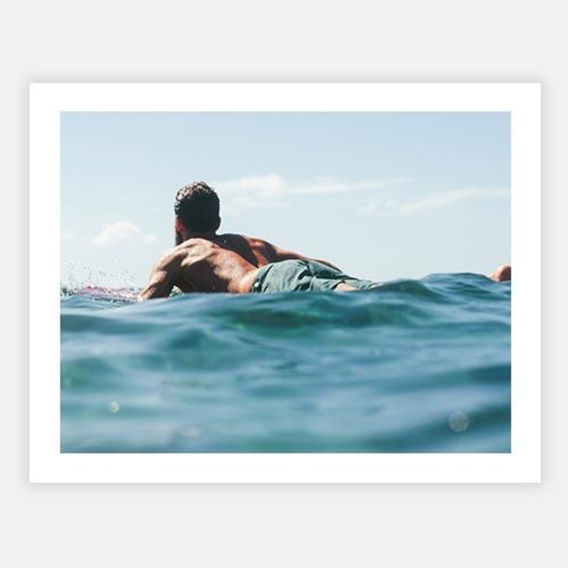 Surf 5|C – 400 x 500|D – 500 x 600|E – 600 x 760|F – 760 x 1000|G – 1000 x 1300|Matt Photographic Paper|Canvas|None|Black|White|Scandi