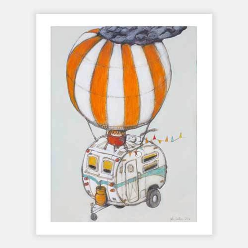 The Trip|C – 400 x 500|D – 500 x 600|E – 600 x 760|F – 760 x 1000|Rag Paper|None|White|Black|Scandi