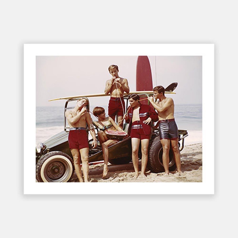 Watermelon on Beach|C – 400 x 500|D – 500 x 600|E – 600 x 760|F – 760 x 1000|G – 1000 x 1300|Matt Photographic Paper|Canvas|None|White|Black|Scandi