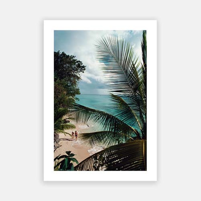 Barbados Beach|C – 320 x 490|D – 390 x 590|E – 490 x 730|F – 640 x 965|G – 965 x 1440|Photographic Paper|Canvas|None|White|Black|Scandi