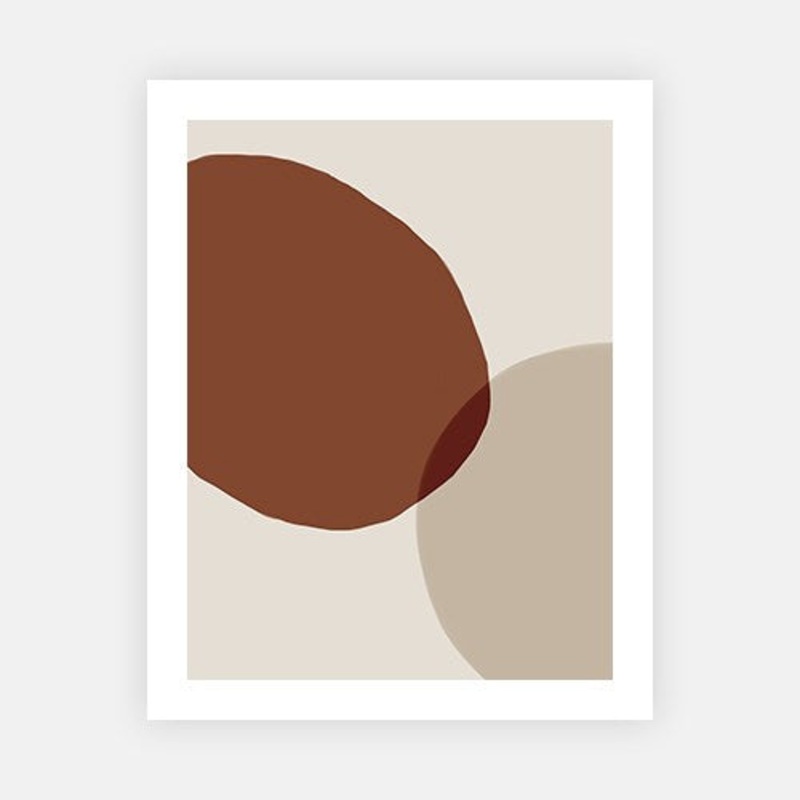 Mid Century Terracotta|C – 400 x 500|D – 500 x 600|E – 600 x 760|F – 760 x 1000|G – 1000 x 1300|Matt Photographic Paper|Canvas|None|White|Black|Scandi