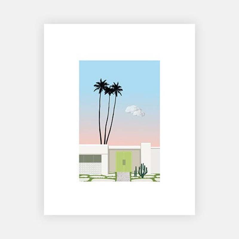 Retro Miami 1|C – 400 x 500|D – 500 x 600|E – 600 x 760|F – 760 x 1000|G – 1000 x 1300|Matt Photographic Paper|Canvas|None|White|Black|Scandi