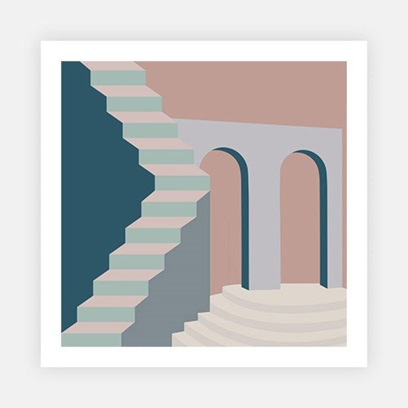 When In Rome|C – 400 x 400|D – 500 x 500|E – 600 x 600|F – 760 x 760|G – 1000 x 1000|Matt Photographic Paper|Canvas|None|White|Black|Scandi