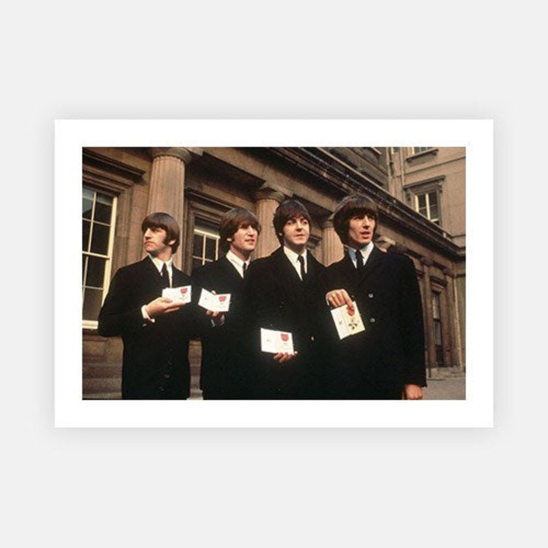 Beatles At Palace|B – 195 x 290|C – 320 x 490|Photographic Paper|None|White|Black|Scandi