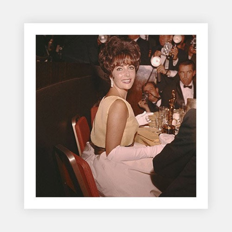 Elizabeth Taylor wins Oscar|B – 290 x 290|Photographic Paper|None|White|Black|Scandi
