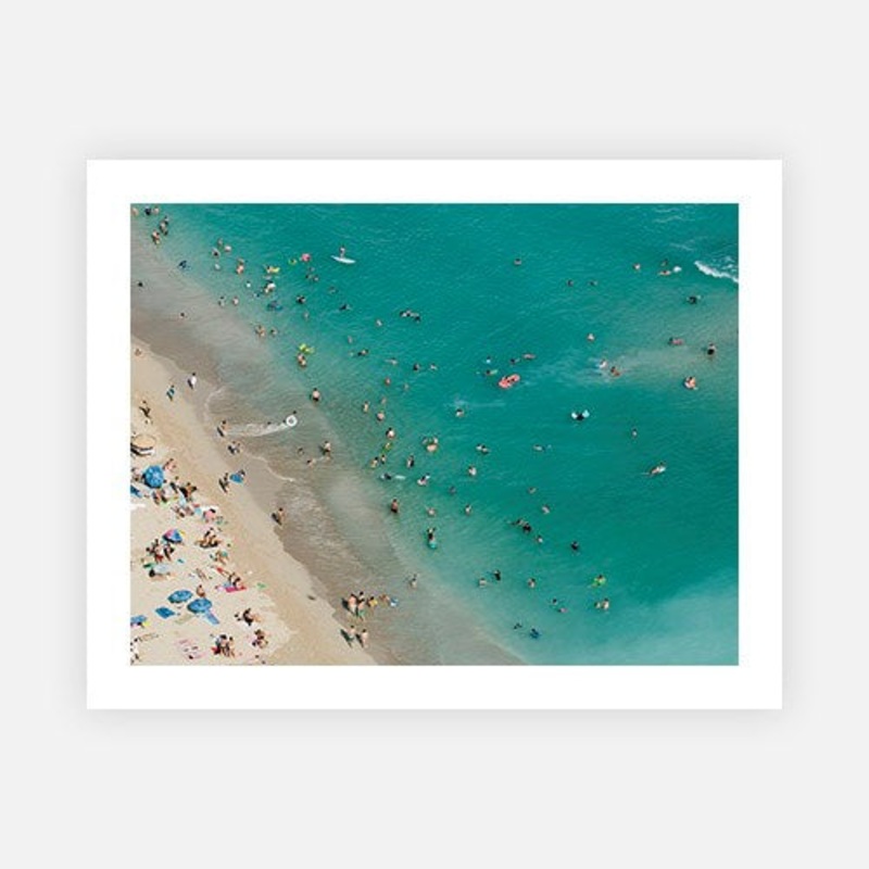 Hawaii Swim 2|E – 600 x 760|F – 760 x 1000|G – 1000 x 1300|H – 1400 x 1900|Canvas|Photographic Paper|Rag Paper|None|Black|White|Scandi