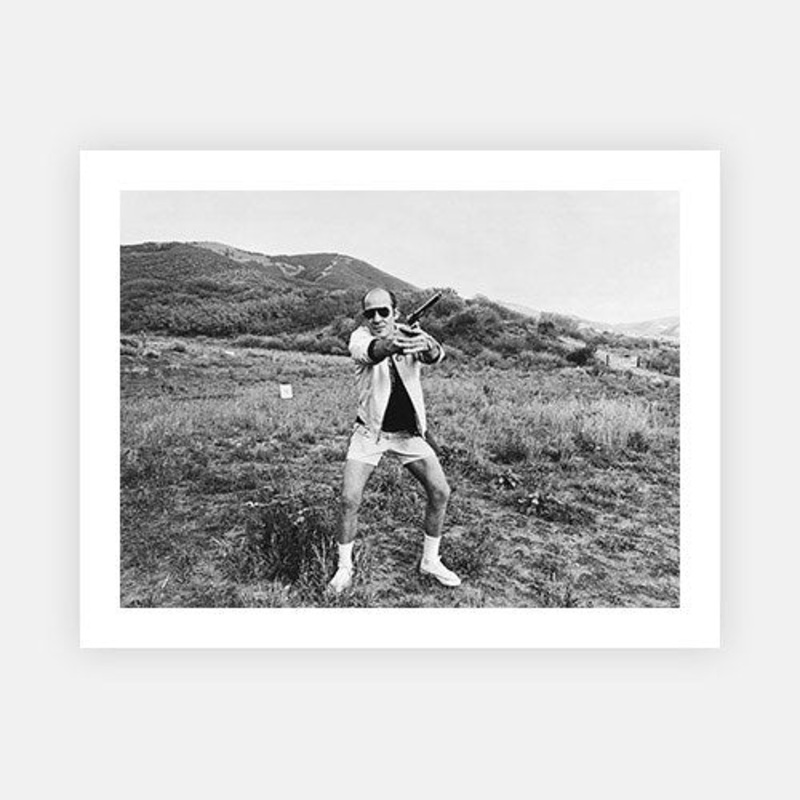 Hunter S. Thompson|B – 195 x 290|C – 320 x 490|D – 390 x 590|Photographic Paper|None|White|Black|Scandi