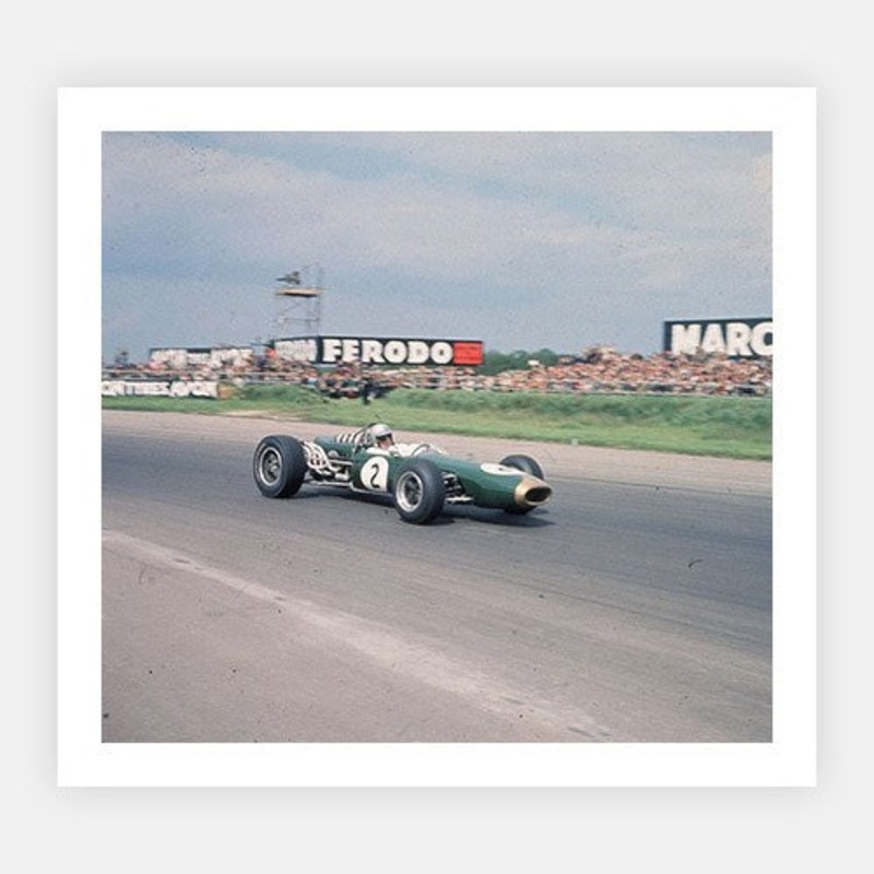 Jack Brabham Racing Driver|B – 290 x 290|Photographic Paper|None|White|Black|Scandi