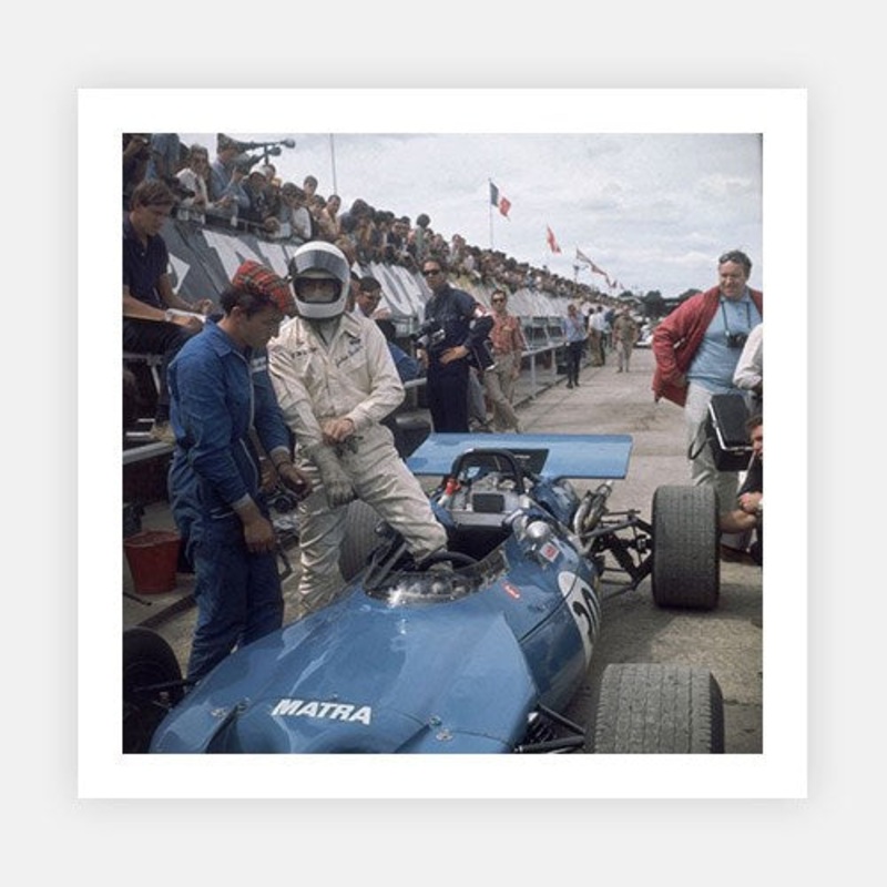 Jackie Stewart Grand Prix|B – 290 x 290|C – 380 x 380|D – 490 x 490|Photographic Paper|None|White|Black|Scandi