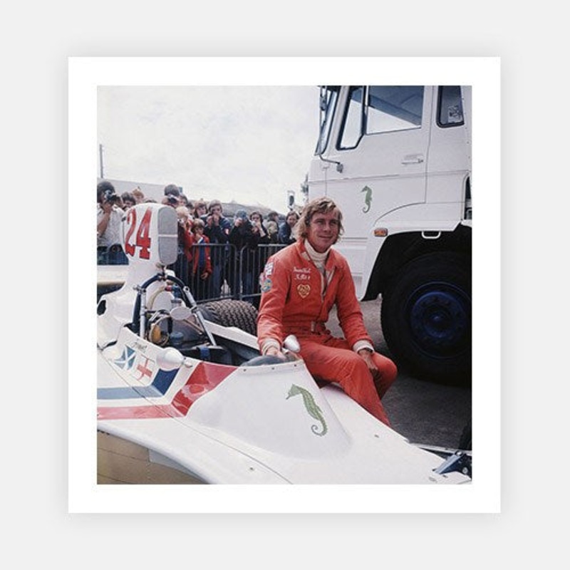 James Hunt 1|B – 290 x 290|Photographic Paper|None|White|Black|Scandi
