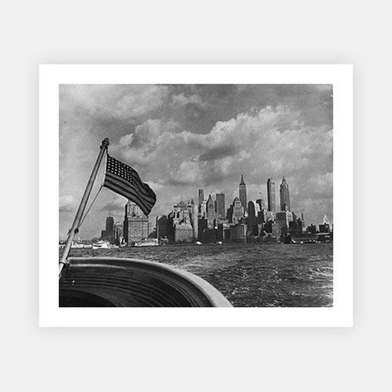 New York City Skyline|B – 195 x 290|C – 320 x 490|Photographic Paper|None|White|Black|Scandi