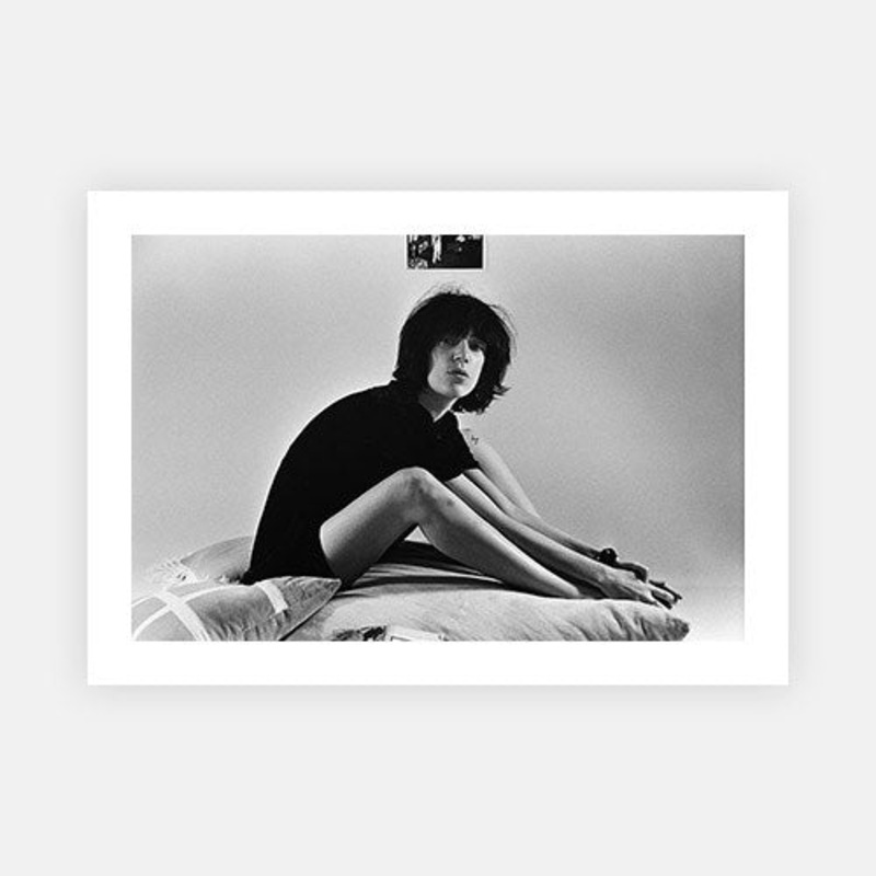 Patti Smith Portrait Session|B – 195 x 290|C – 320 x 490|Photographic Paper|None|White|Black|Scandi