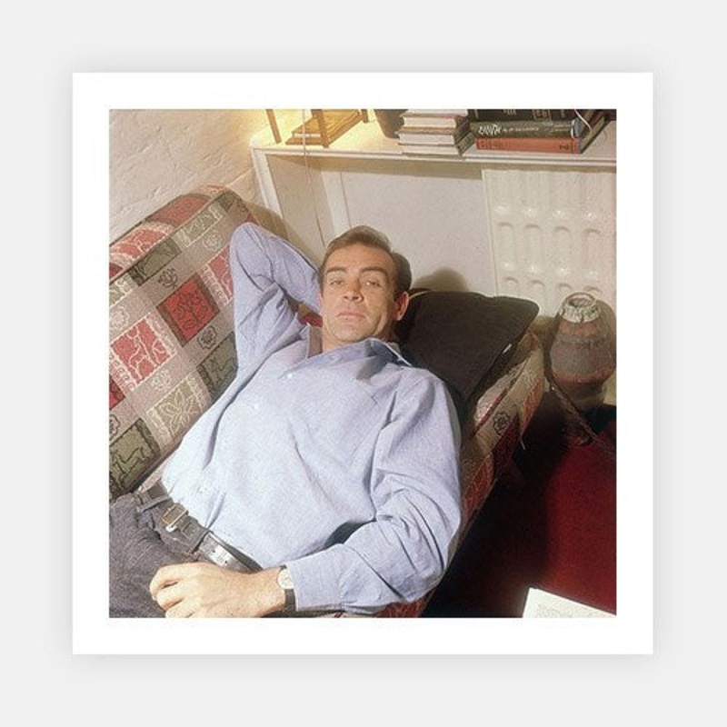 Sean Connery|B – 290 x 290|Photographic Paper|None|White|Black|Scandi