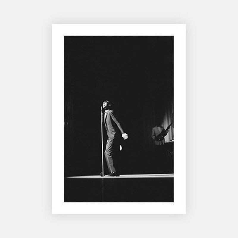 Stevie Wonder|B – 195 x 290|Photographic Paper|None|White|Black|Scandi