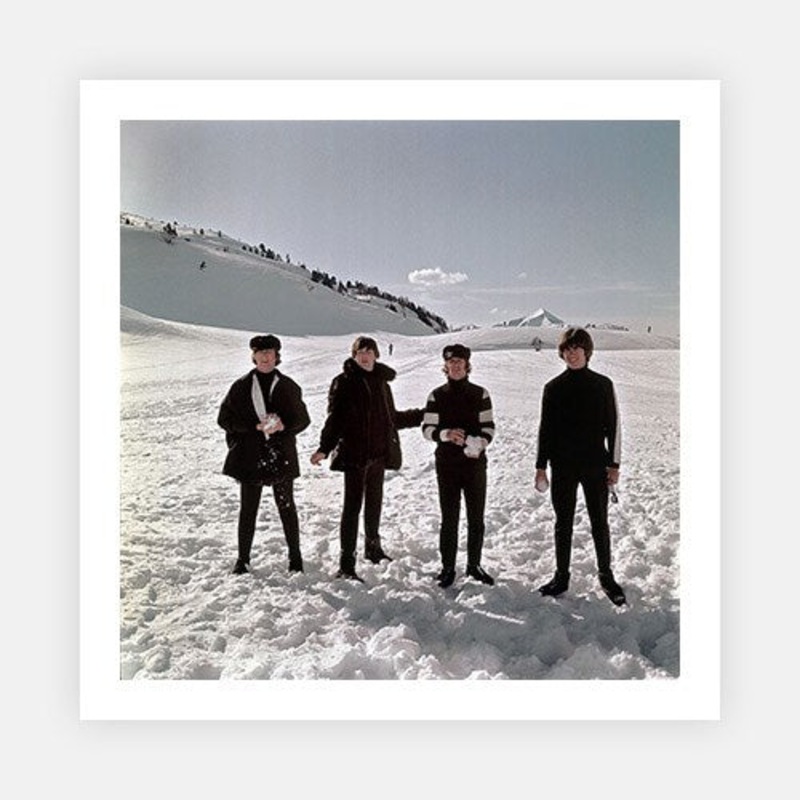 The Beatles In Austria|B – 290 x 290|C – 380 x 380|D – 490 x 490|Photographic Paper|None|White|Black|Scandi