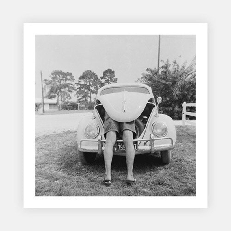 VW Beetle|B – 290 x 290|C – 380 x 380|D – 490 x 490|E – 560 x 560|Photographic Paper|None|White|Black|Scandi