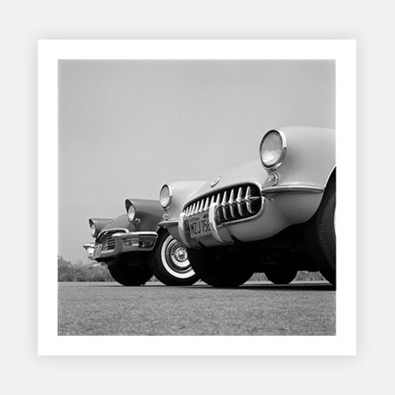 Chevrolet Corvette|C – 380 x 380|D – 490 x 490|E – 560 x 560|F – 710 x 710|G – 965 x 965|Photographic Paper|None|White|Black|Scandi