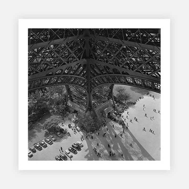 Eiffel Tower Leg|C – 380 x 380|D – 490 x 490|E – 560 x 560|F – 710 x 710|G – 965 x 965|Photographic Paper|None|White|Black|Scandi